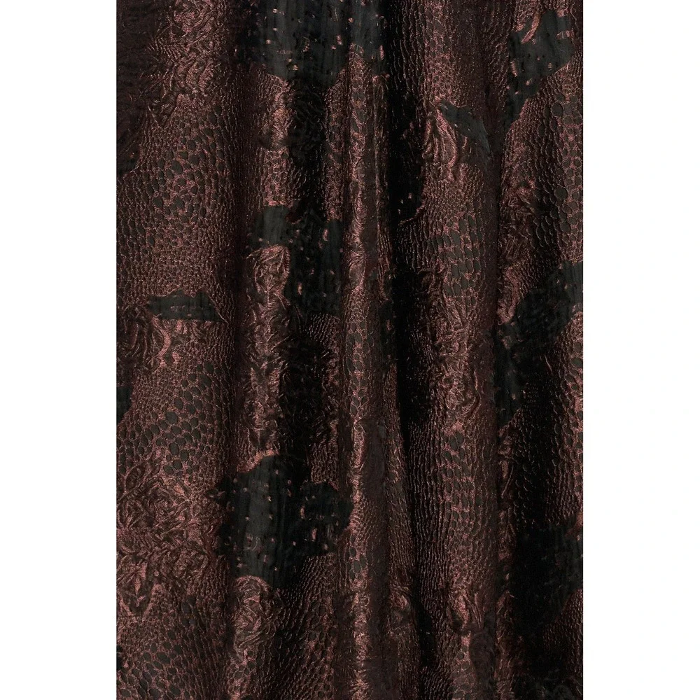NWT CLEA Theron Midi Dress in Arabica Jacquard $775 - Size XS
